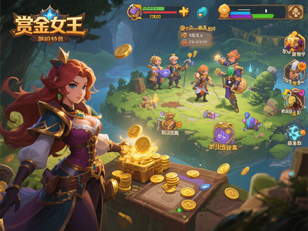 游戏达人优选推荐：赏金女王热门游戏排行链接