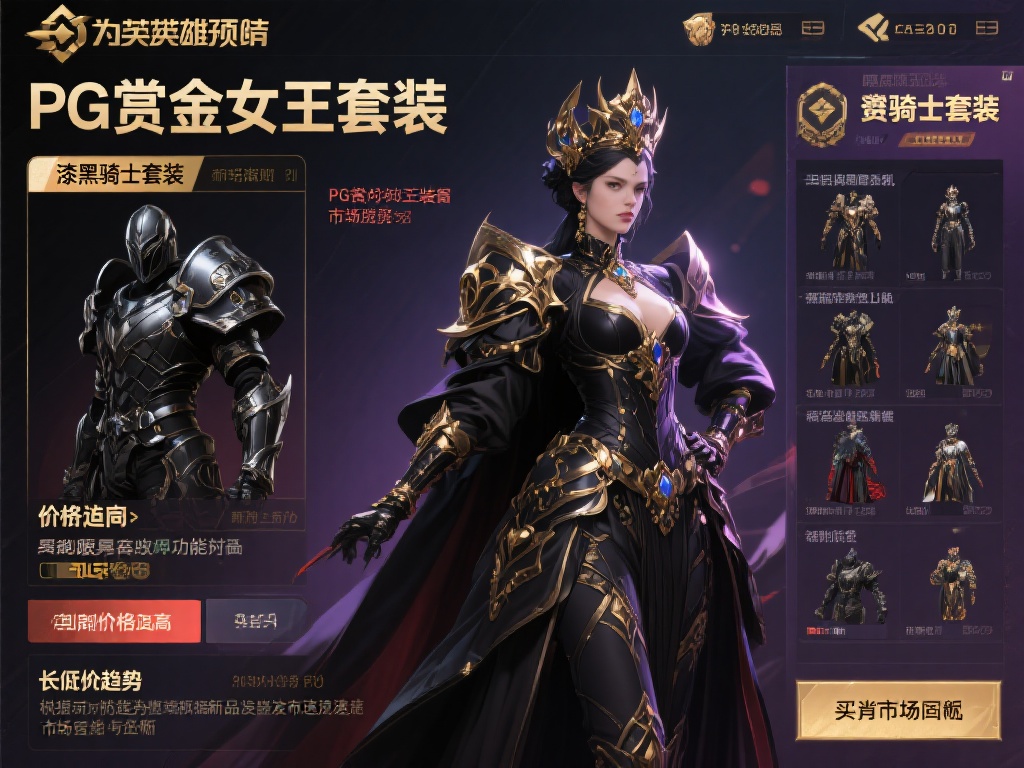 PG赏金女王套装价格未来走势分析