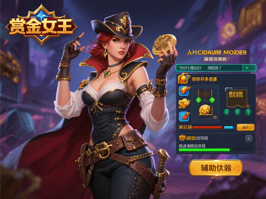 赏金女王修改器下载安装与使用全步骤攻略